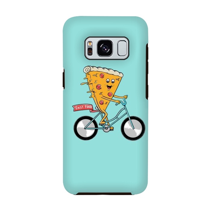 Galaxy S8 StrongFit Pizza Fast Food by Coffee Man