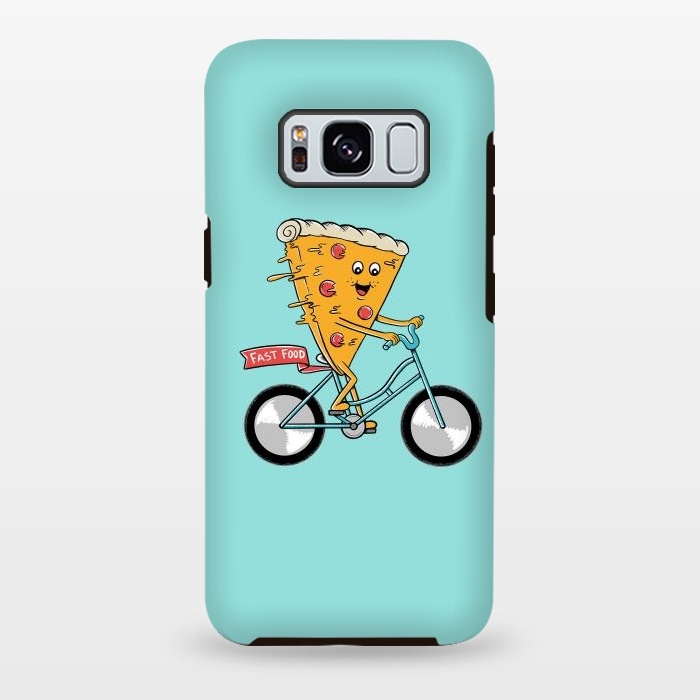 Galaxy S8 plus StrongFit Pizza Fast Food by Coffee Man