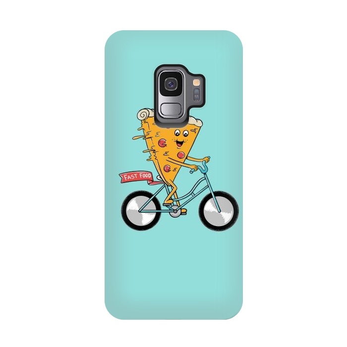 Galaxy S9 StrongFit Pizza Fast Food by Coffee Man