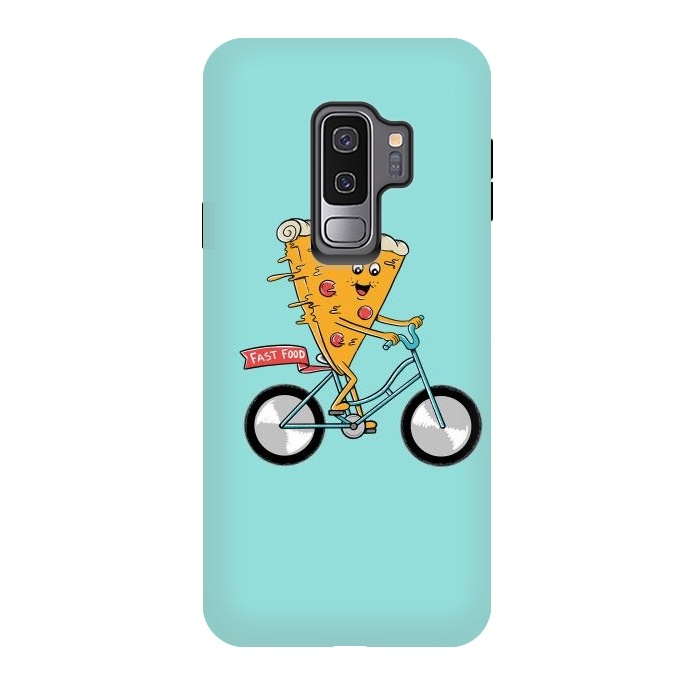 Galaxy S9 plus StrongFit Pizza Fast Food by Coffee Man