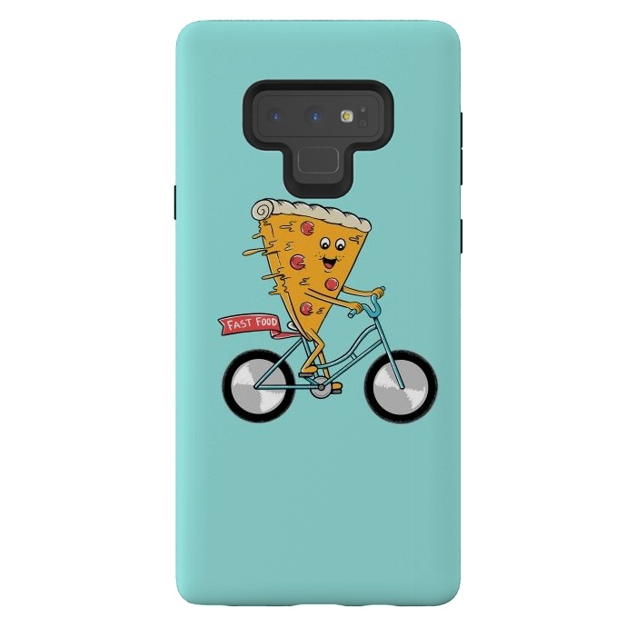 Galaxy Note 9 StrongFit Pizza Fast Food by Coffee Man