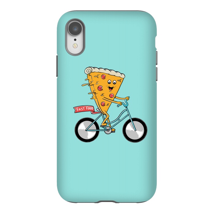 iPhone Xr StrongFit Pizza Fast Food by Coffee Man