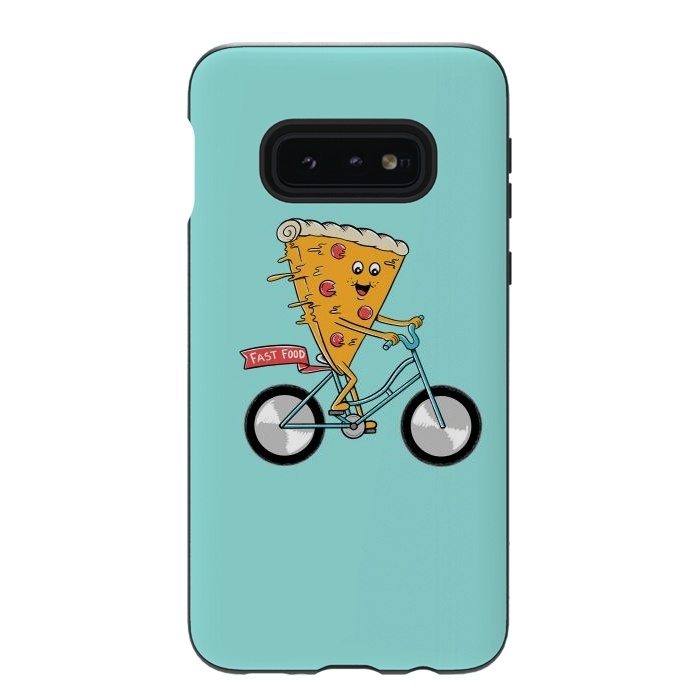 Galaxy S10e StrongFit Pizza Fast Food by Coffee Man