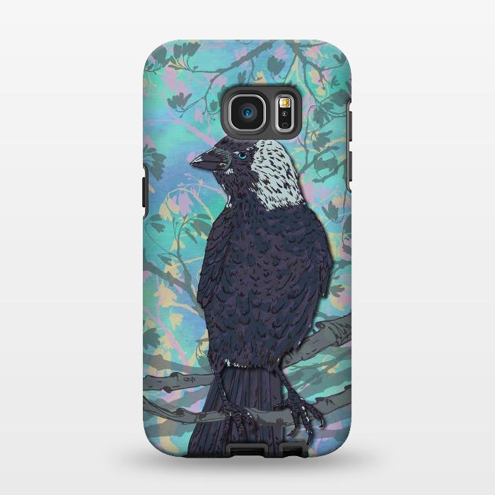 Galaxy S7 EDGE StrongFit Forever Jackdaw by Lotti Brown