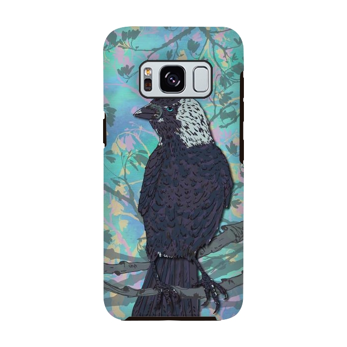 Galaxy S8 StrongFit Forever Jackdaw by Lotti Brown