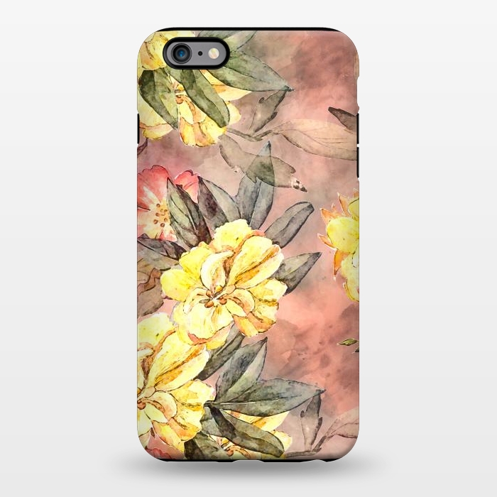 iPhone 6/6s plus StrongFit Pretty Yellow by Creativeaxle