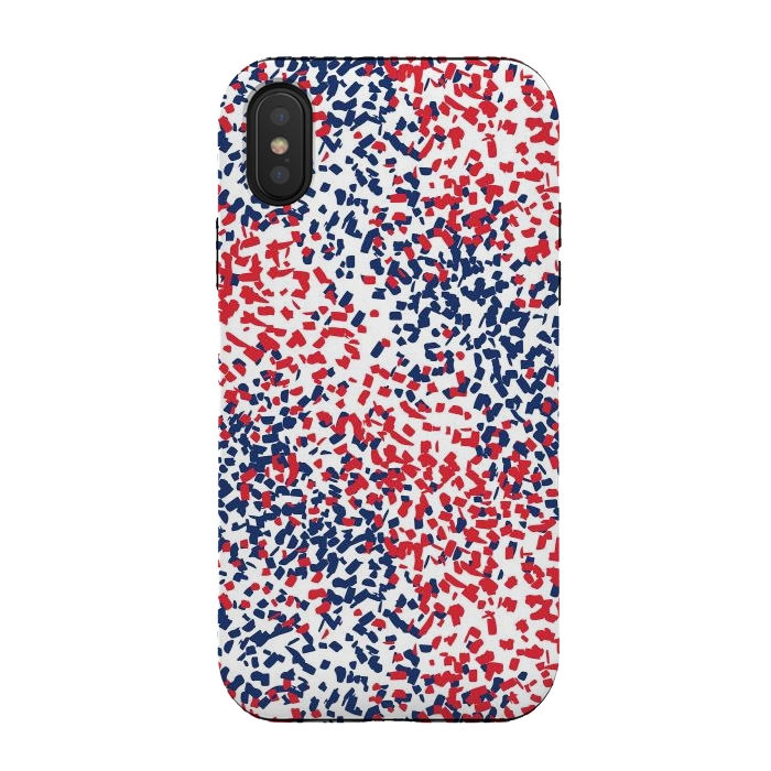 iPhone Xs / X StrongFit Fireworks by Dunia Nalu