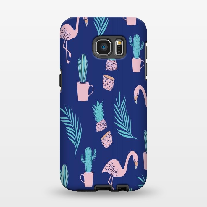 Galaxy S7 EDGE StrongFit Summer Tropical Vibes by Joanna Vog