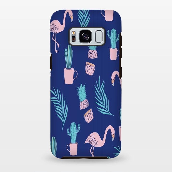 Galaxy S8 plus StrongFit Summer Tropical Vibes by Joanna Vog