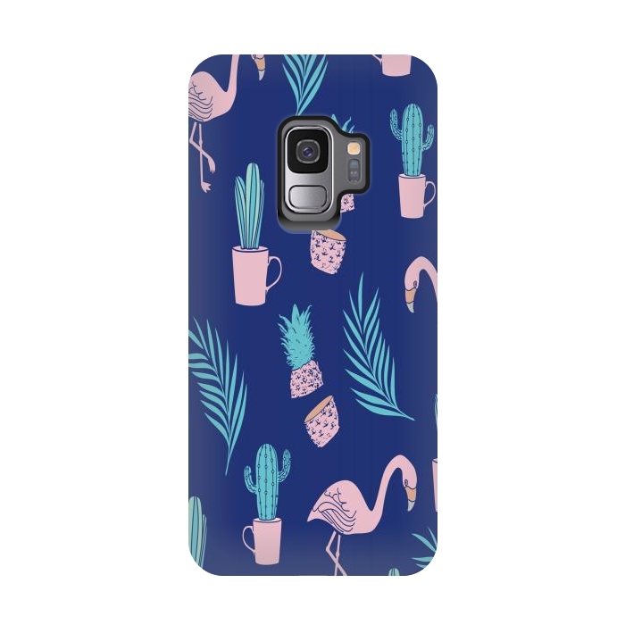 Galaxy S9 StrongFit Summer Tropical Vibes by Joanna Vog