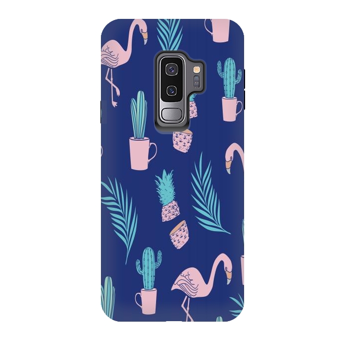Galaxy S9 plus StrongFit Summer Tropical Vibes by Joanna Vog