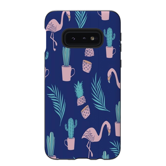 Galaxy S10e StrongFit Summer Tropical Vibes by Joanna Vog