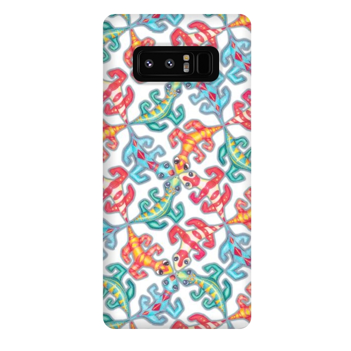 Galaxy Note 8 StrongFit Tickly Tessellation by gingerlique