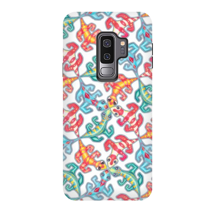 Galaxy S9 plus StrongFit Tickly Tessellation by gingerlique