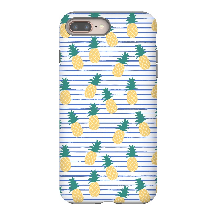 iPhone 7 plus StrongFit Pineapple by Dunia Nalu