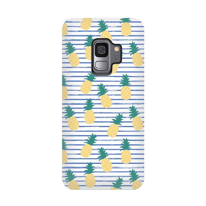 Galaxy S9 StrongFit Pineapple by Dunia Nalu