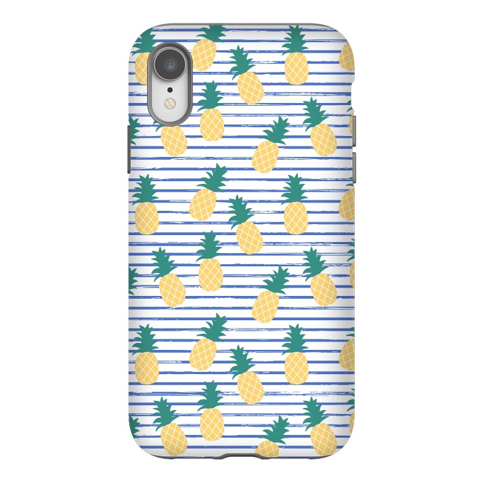 iPhone Xr StrongFit Pineapple by Dunia Nalu