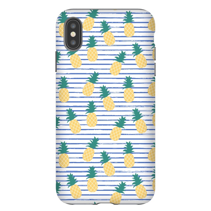 iPhone Xs Max StrongFit Pineapple by Dunia Nalu