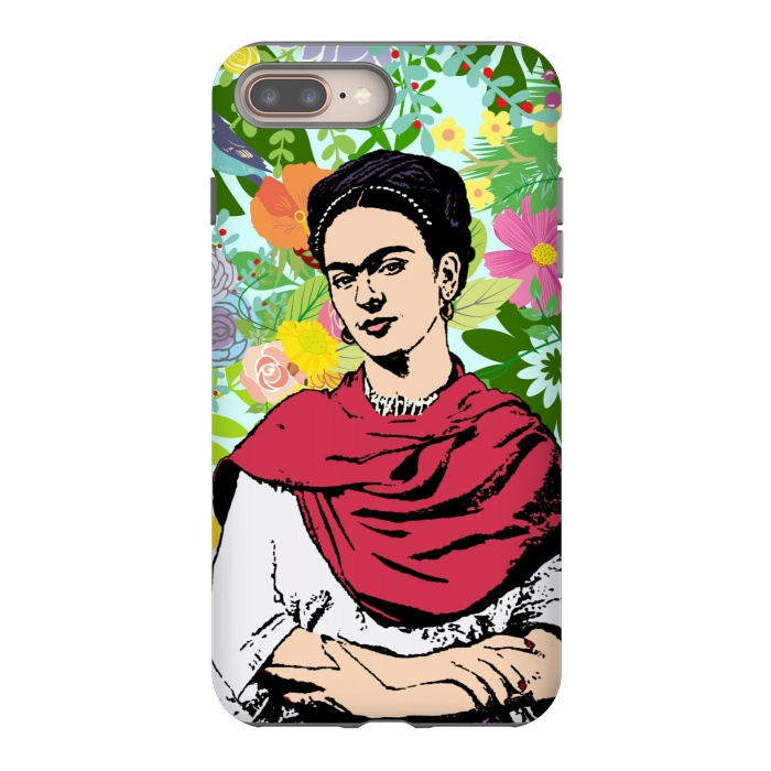 iPhone 7 plus StrongFit Frida kahlo by Jms