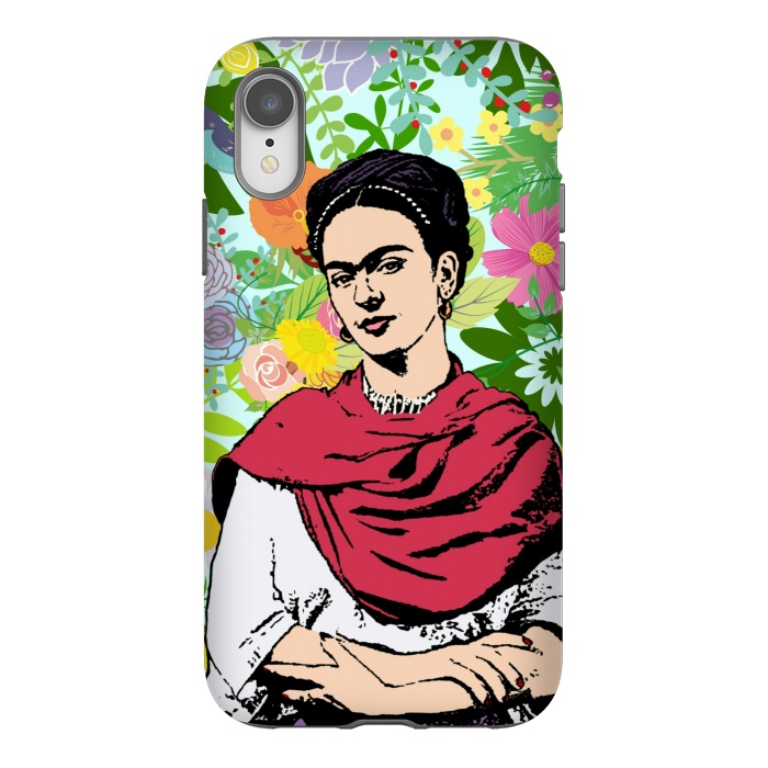 iPhone Xr StrongFit Frida kahlo by Jms