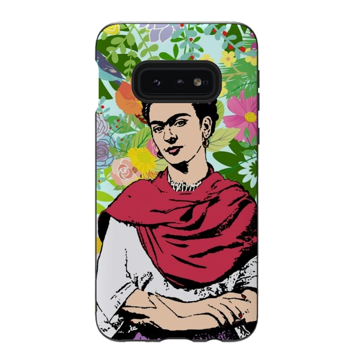 Galaxy S10e StrongFit Frida kahlo by Jms