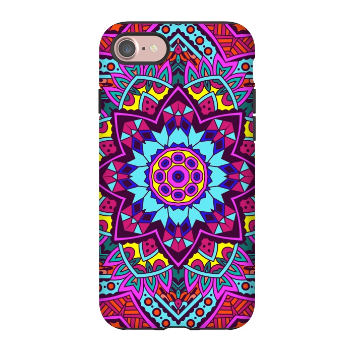 iPhone 7 StrongFit Colorful Mosaics by ArtsCase
