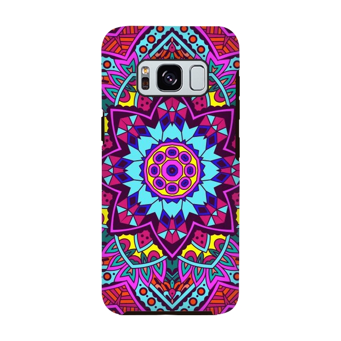 Galaxy S8 StrongFit Colorful Mosaics by ArtsCase