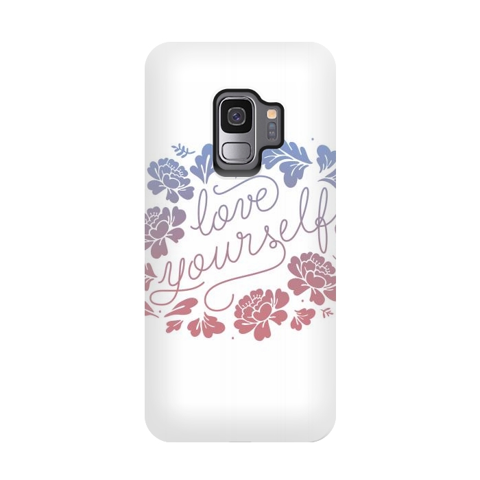 Galaxy S9 StrongFit Love Yourself by Anis Illustration