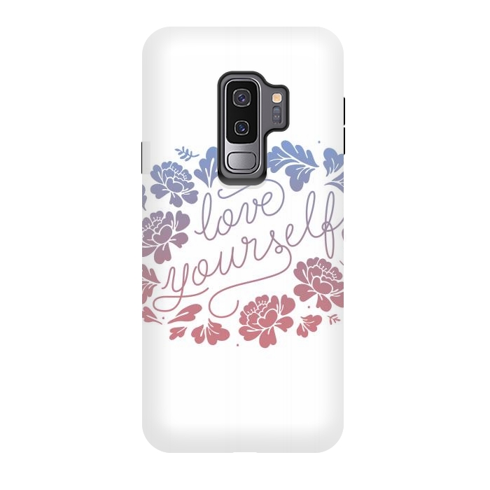 Galaxy S9 plus StrongFit Love Yourself by Anis Illustration