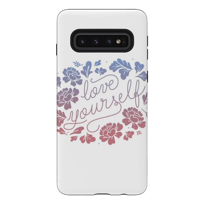 Galaxy S10 StrongFit Love Yourself by Anis Illustration