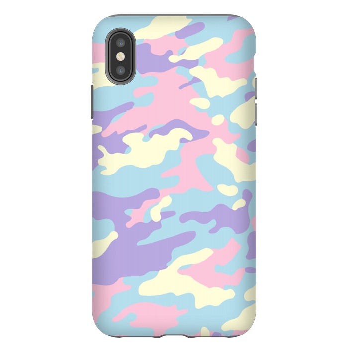 iPhone Xs Max StrongFit Camouflage by Mitxel Gonzalez