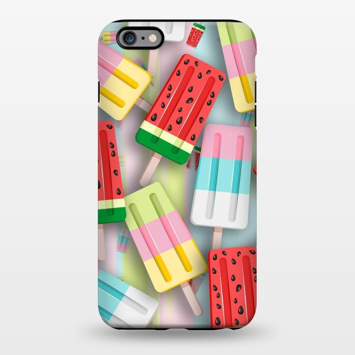iPhone 6/6s plus StrongFit Popscicles Summer Pastel Colors by BluedarkArt