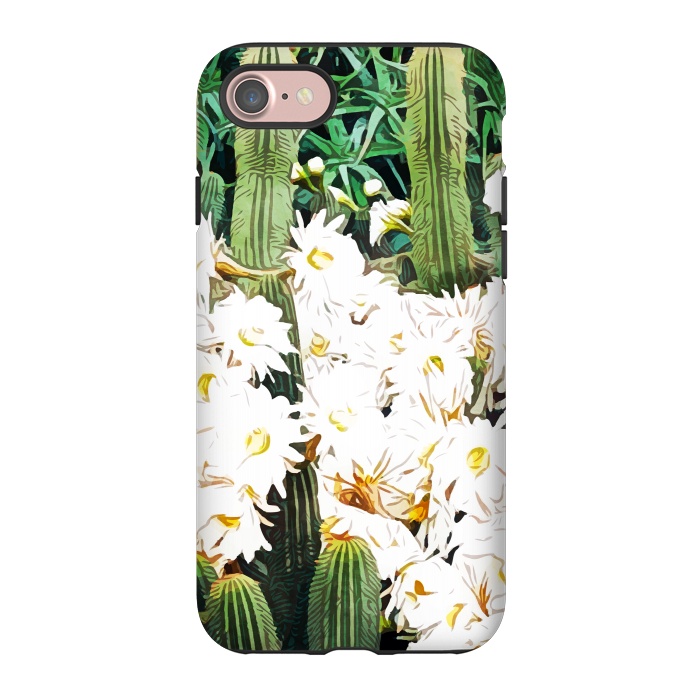 iPhone 7 StrongFit Cactus & Bloom by Uma Prabhakar Gokhale