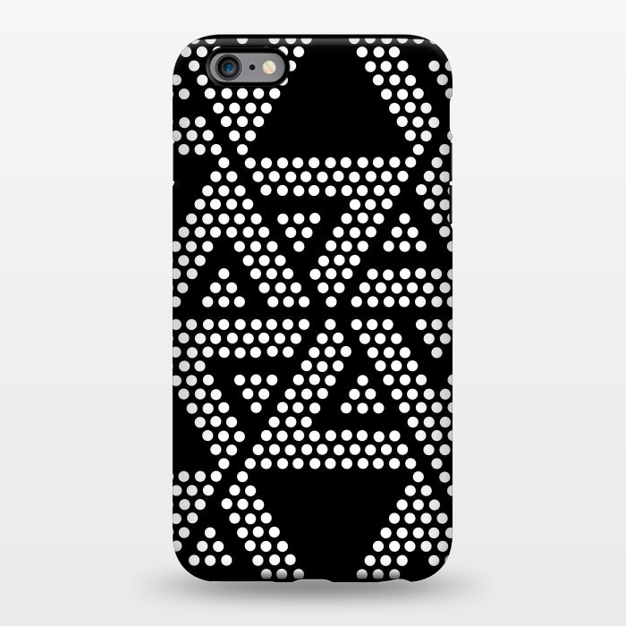 iPhone 6/6s plus StrongFit polka dots triangles by TMSarts