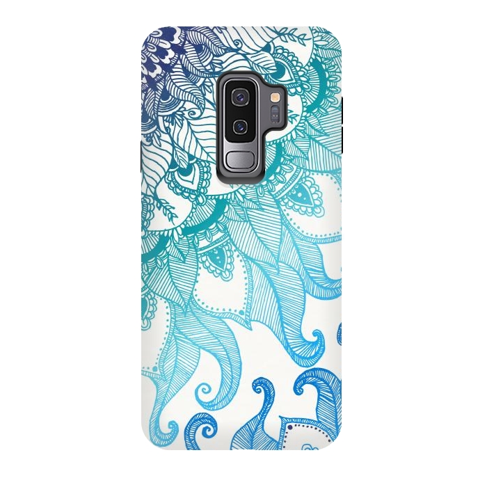 Galaxy S9 plus StrongFit Mermaid Mandala by Rose Halsey