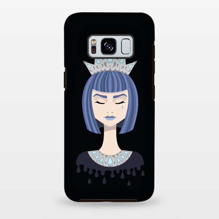 Galaxy S8 plus StrongFit Queen of sorrow by Laura Nagel