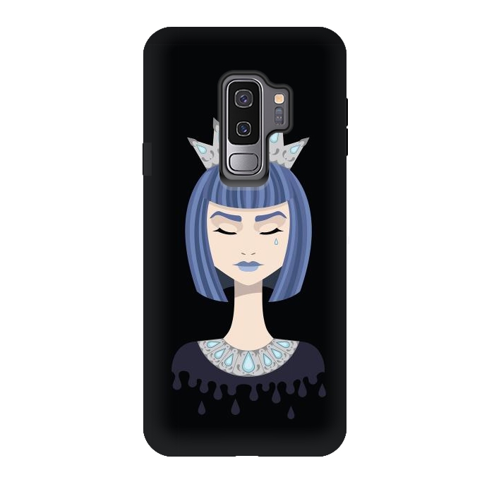 Galaxy S9 plus StrongFit Queen of sorrow by Laura Nagel