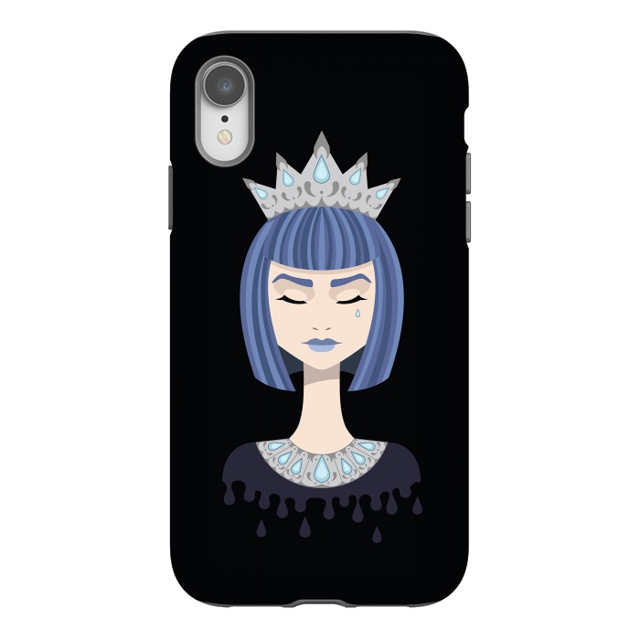 iPhone Xr StrongFit Queen of sorrow by Laura Nagel