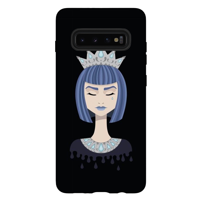 Galaxy S10 plus StrongFit Queen of sorrow by Laura Nagel
