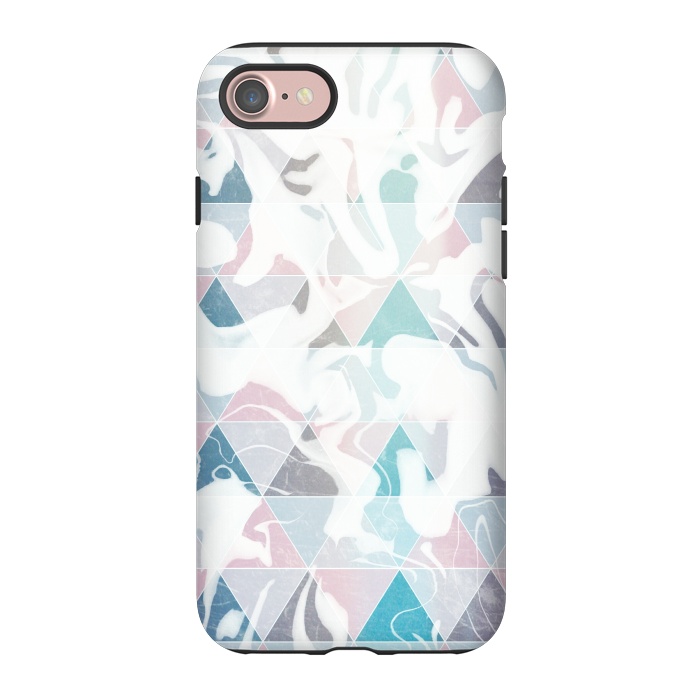iPhone 7 StrongFit Geometric marble by Jms