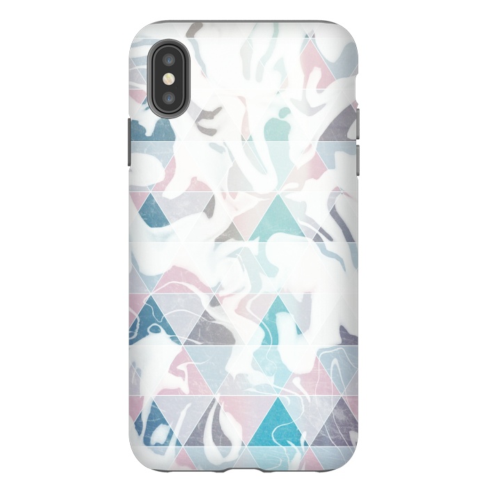 iPhone Xs Max StrongFit Geometric marble by Jms