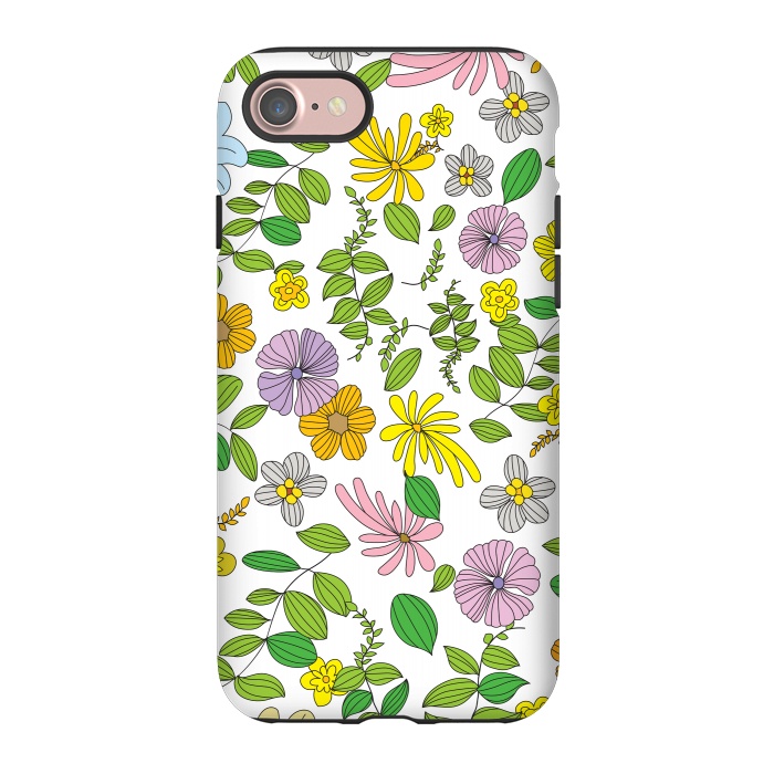 iPhone 7 StrongFit Superb Flowers by Bledi