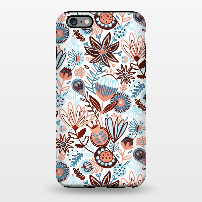 iPhone 6/6s plus StrongFit Winter Floral  by Tigatiga