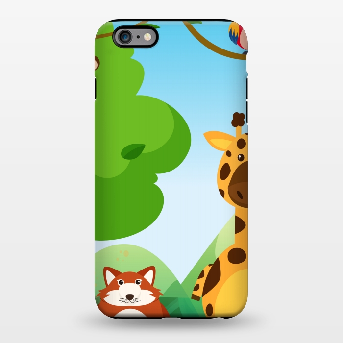 iPhone 6/6s plus StrongFit JUNGLE FAMILY by MALLIKA