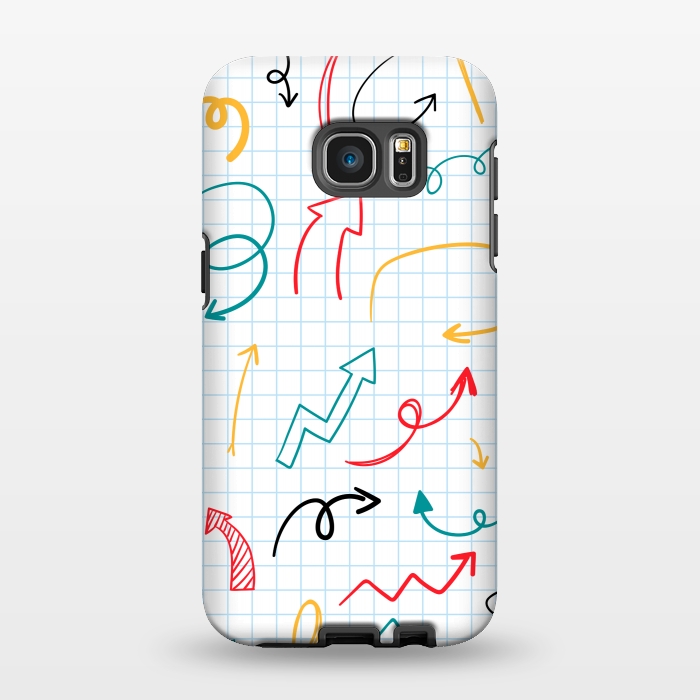 Galaxy S7 EDGE StrongFit DIFFERENT ARROWS by MALLIKA