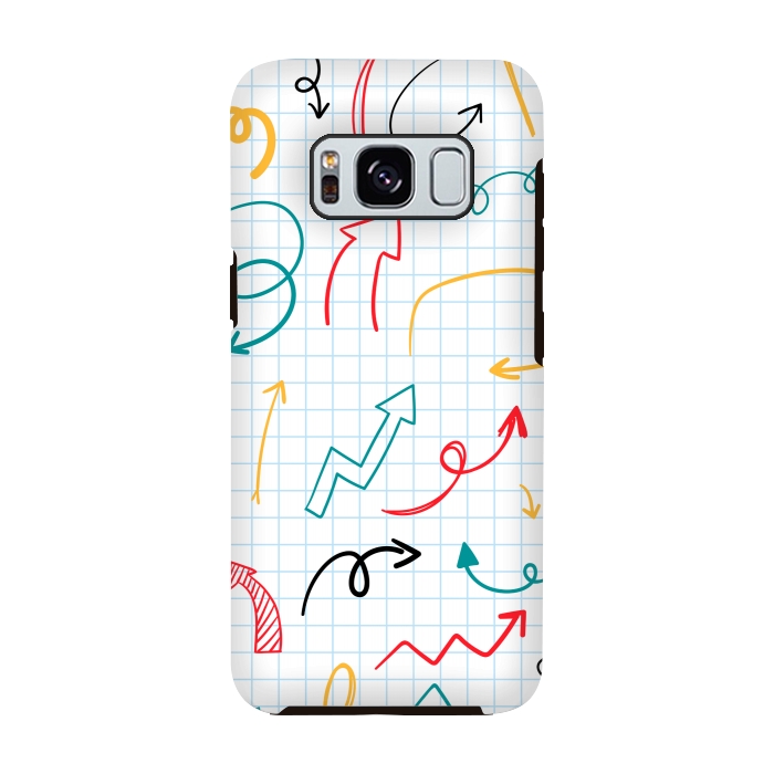 Galaxy S8 StrongFit DIFFERENT ARROWS by MALLIKA