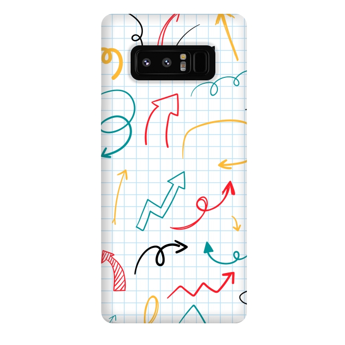 Galaxy Note 8 StrongFit DIFFERENT ARROWS by MALLIKA