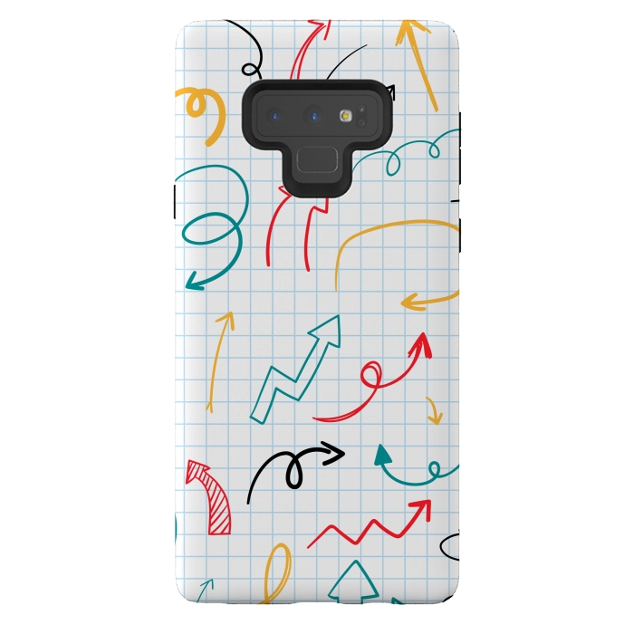 Galaxy Note 9 StrongFit DIFFERENT ARROWS by MALLIKA