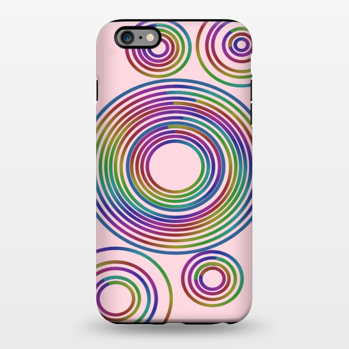 iPhone 6/6s plus StrongFit Colorful circles by CAS