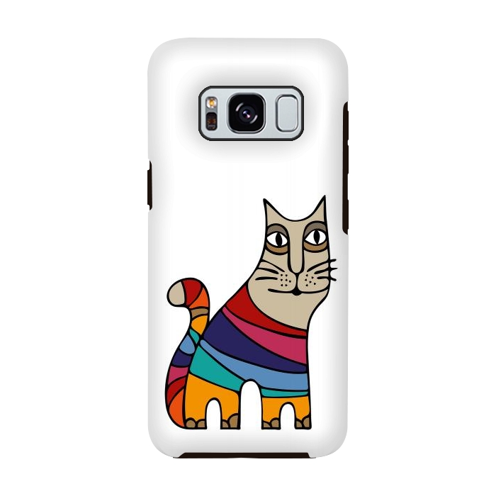 Galaxy S8 StrongFit Magic Cat I by Majoih